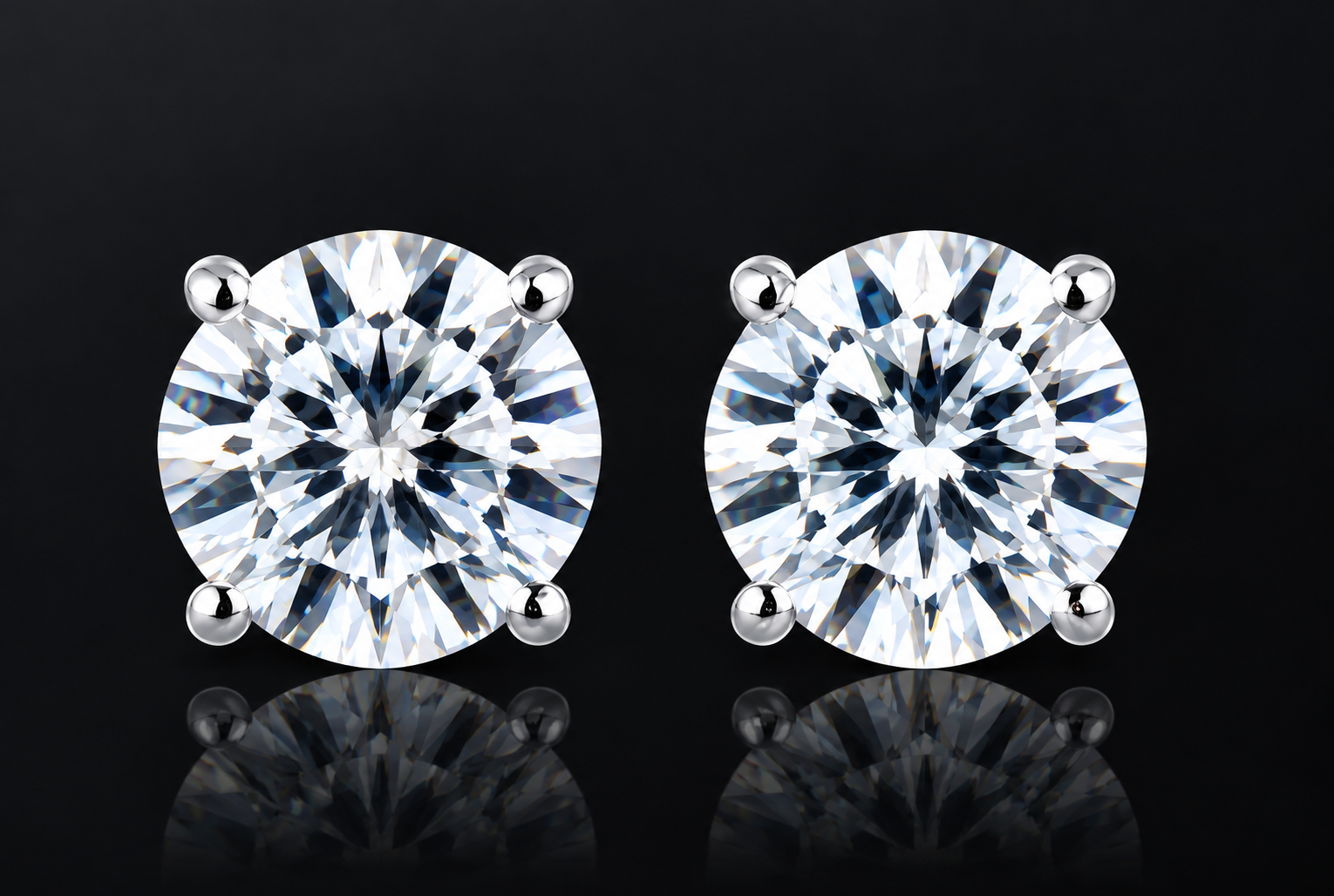 Privé Solitaire Earrings