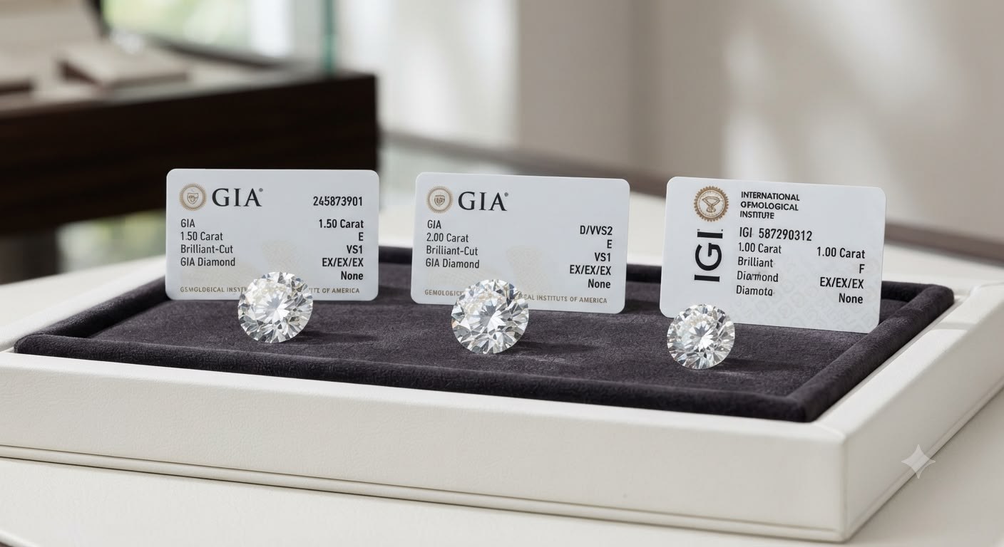 Loose Solitaire Diamonds