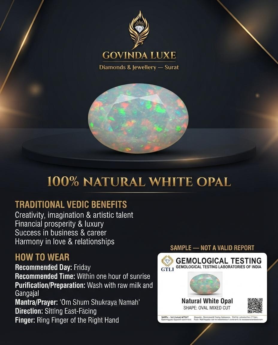 Opal / White Sapphire
