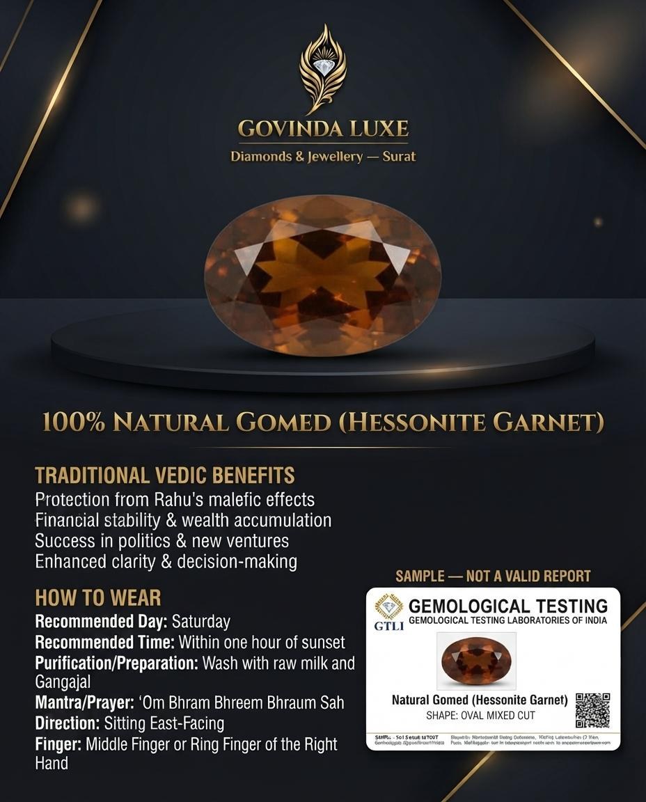 Gomed / Hessonite Garnet