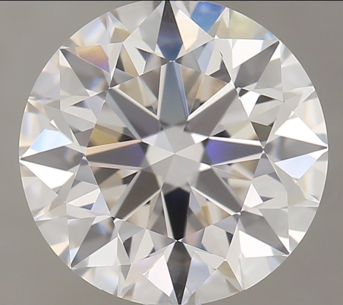 3.01 Carat H-VS2 – GIA Certified Round Brilliant Solitaire