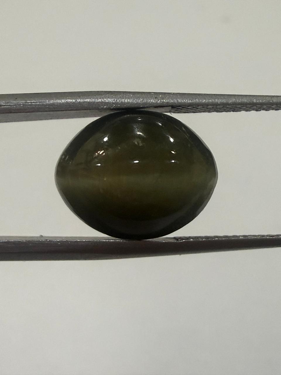 Natural Cat’s Eye Lahsuniya -7.70 Ratti– Oval Shape
