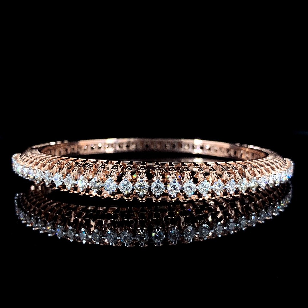 Natural Diamond Classic Eternity Bracelet
