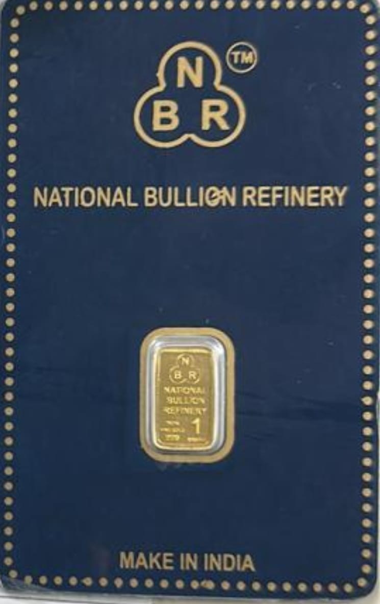 GOLD 1 Gram (999) COIN (GINNI) NBR India