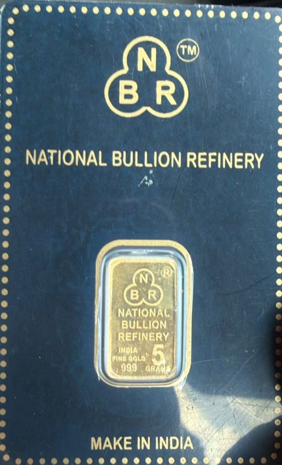 GOLD 5 Gram (999) COIN (GINNI) NBR India