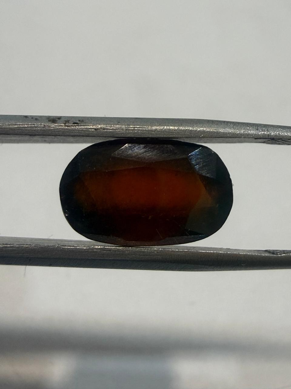 Natural Gomed (Hessonite Garnet) 7.53 Ratti– Oval Shape