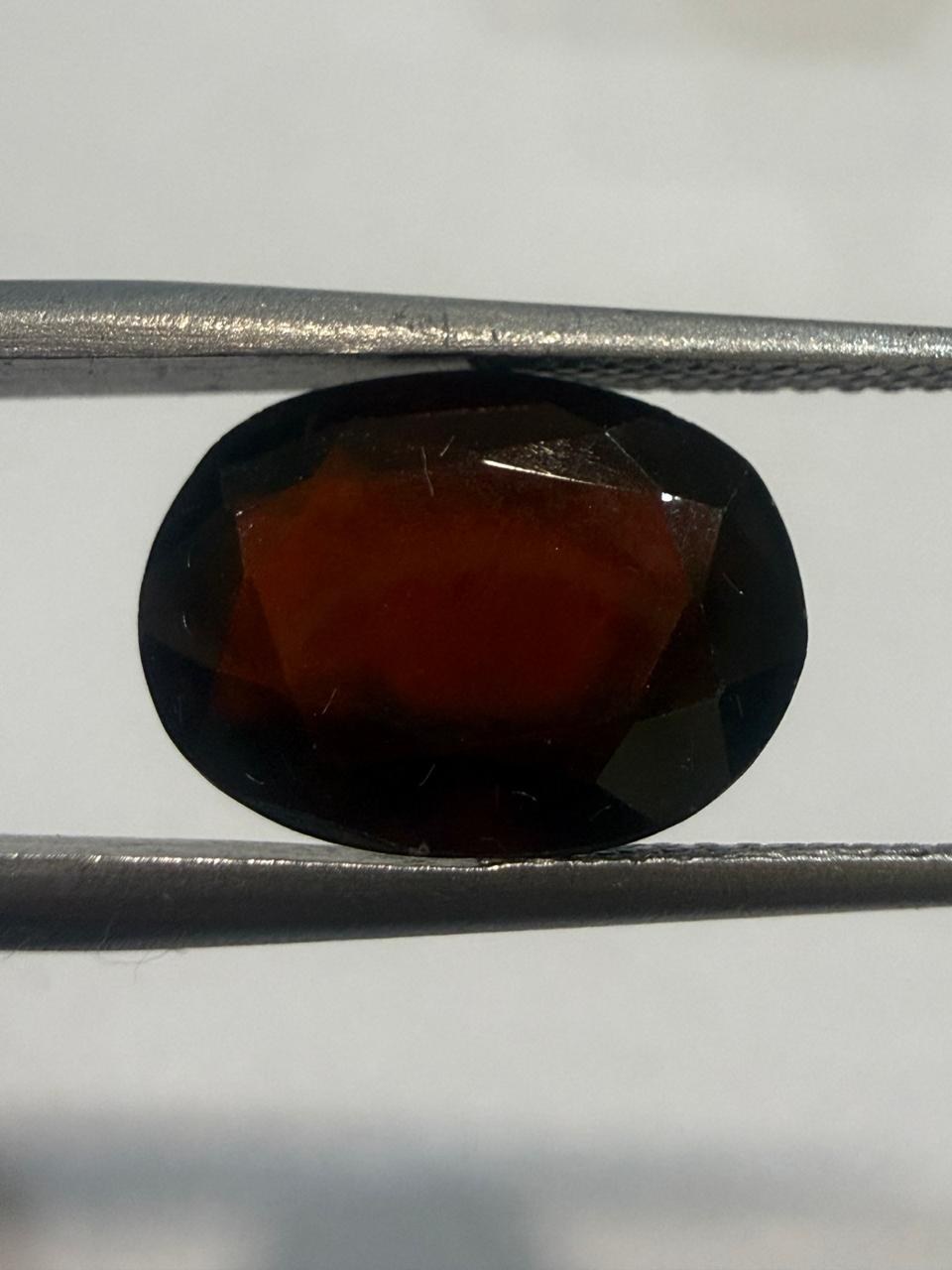 Natural Gomed (Hessonite Garnet) 5.96 Ratti– Oval Shape