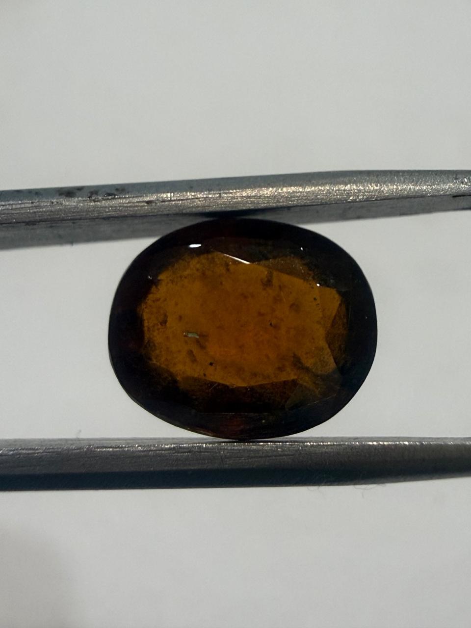 Natural Gomed (Hessonite Garnet) 5.62 Ratti– Oval Shape